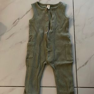 H&m Baby green romper